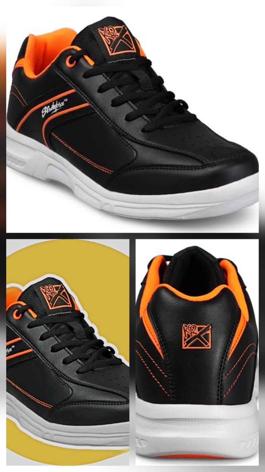 KR FLYER LITE BLACK ORANGE